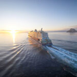 Drohnenaufnahme Der Mein Schiff Flow Heck