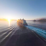 Drohnenaufnahme Der Mein Schiff Flow Heck